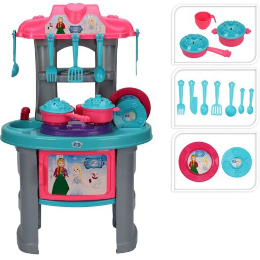 Kinderkeuken met keukenaccessoires - Afbeelding 2